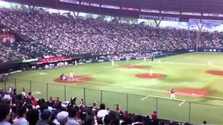 東尾修VS山本浩二　一打席真剣勝負＠西武ドーム（2012年6月17日）