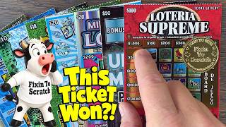THIS TICKET was the SURPRISE WINNER! $320 Lottery Tickets