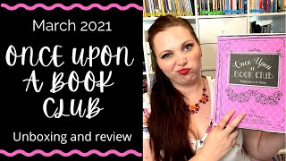 Once Upon a Book Club March 2021 I Adult Box I Unboxing and Review