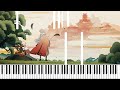 『落葉風波／fall of maples』原神ostピアノアレンジ genshin impact ost piano arrangement