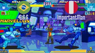 FT5 @mvsc: G.S.S (BR) vs ImportantMan (PE) [Marvel vs Capcom Fightcade] Nov 6