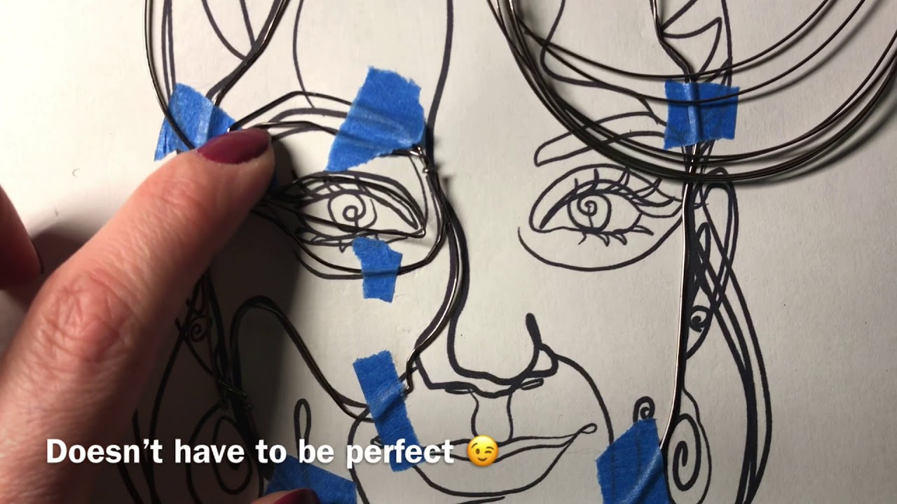 Wire Portrait Youtube