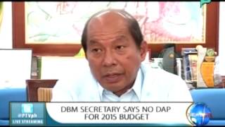 NewsLife: DBM secretary says no DAP for 2015 budget || Jul 15, 2015