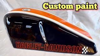 HARLEYDAVIDSON　スポーツスター　カスタムペイント　