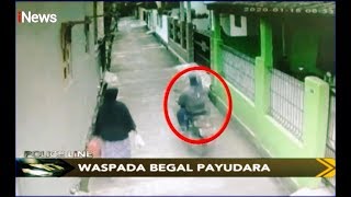 WASPADA! B3gal Payudara Terekam Incar Ibu Rumah Tangga - Police Line 18/01