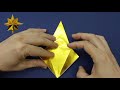 종이나랑 크리스마스 별 종이접기 종이접는 소리 asmr origami star origami.