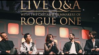 Rogue One: A Star Wars Story LIVE Cast Twitter Q\u0026A FULL Panel Dec 2 2016