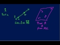 Geometry: Points, Lines, and Planes Intro 1 (Tutor Zone)