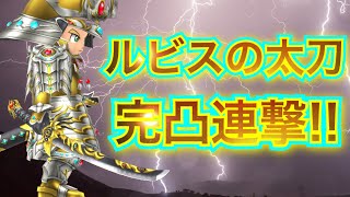 【星ドラ】完凸！ルビスの太刀の破壊力を見よ！！超越効果で連撃が止まらない！！？【アナゴ マスオ 声真似】