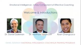 Daniel Goleman and Matthew Lippincott - Coaching and EI ATD Webinar