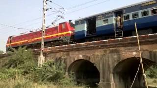 HOWRAH MOKAMA CROSSING AT BARHIYA BRIDGE