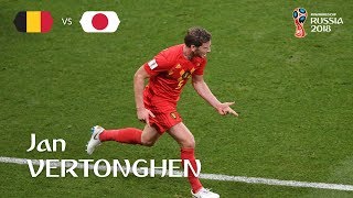 Jan VERTONGHEN Goal – Belgium v Japan – MATCH 54