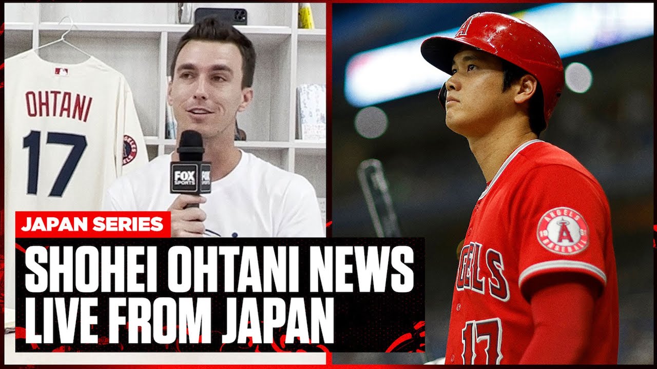 Shohei Ohtani (大谷翔平) News LIVE From Japan With Fan Questions | Flippin ...