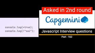 Javascript output based Interview question - Part 162 #shorts #javascriptinterview #javascript