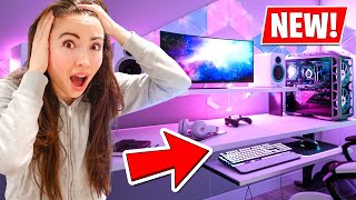 Typical Gamer Surprised Me with a NEW Gaming PC! (Setup Tour)