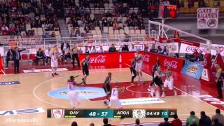 Highlights Olympiacos BC - Apollon Patras CARNA 3-1-2016