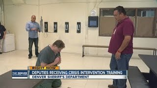 Denver Sheriff's deputies receiving crisis intervention training