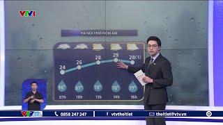 Dự báo thời tiết 18h - 24/03/2024 | Hà Nội trời nồm ẩm | VTVWDB