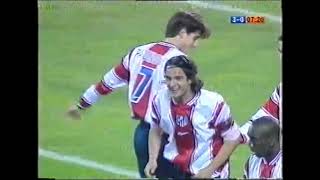 1999/00.- Atlético Madrid 3 Vs. FC Barcelona 0 (Copa del Rey - Semifinal Ida)