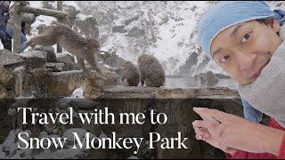 Japanese Minimalist: Travel with me to Snow Monkey Park Nagano | Silent Vlog *relaxing*