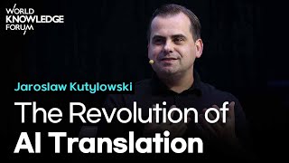 Jaroslaw Kutylowski (DeepL, CEO and Founder)│The Revolution of AI Translation