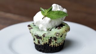 Mint Chocolate Chip Cheesecake Brownies