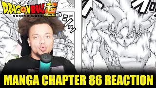 GAS IS DEFEATED! - DRAGON BALL SUPER MANGA CHAPTER 86: REACTION VIDEO (DBSMEP86)