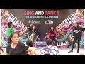 Sing and dance tournament contest group