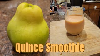 How To Make A Delicious Quince Fruit Smoothie