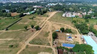 Fatehpur Beri - Bhati village barren lands and farm houses near Radha Soami Satsang Beas