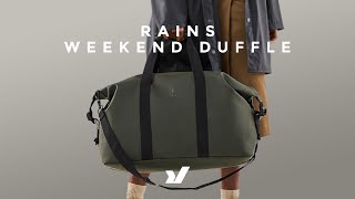 No-Fuss Overnight Bag - The Rains Weekend Duffle