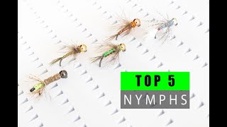 Nymph Fishing : Top 5 Nymphs for Early Season.