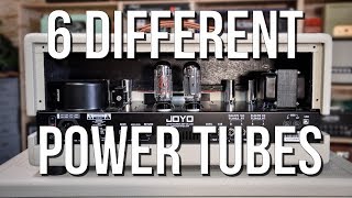 Joyo Dualklonz with 6 different Power Tubes compared! (Part 2/2)