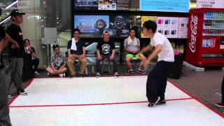 2014.08.17 第二日曜はダンスの日2on2 best4 lu-fuki vs Rhythm Note