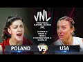 Poland vs USA | Women's VNL 2024