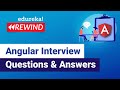 Angular Interview Questions and Answers | Angular 8 Interview Preparation | Angular | Rewind - 1