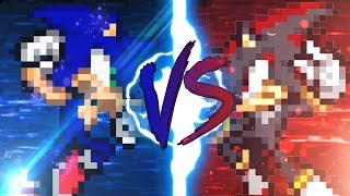Sonic VS Shadow (pivot sprite battle)