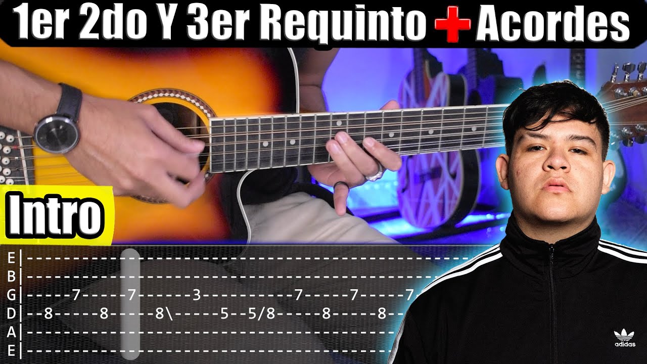 Intro Junior H Tutorial Guitarra 1er 2do Y 3er Requinto