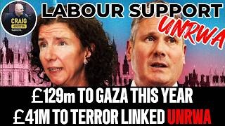 LABOUR SUPPORT UNRWA, with links to Hamas, £41m out of £128m total to Palestine