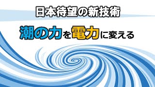 潮流発電の今を解説 潮の力を電力に変える 脱炭素の申し子か