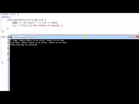 C++ threading #2: thread management