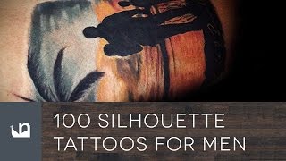 100 Silhouette Tattoos For Men