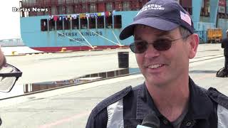 Container Ship, Capt. Christopher Murray Interview, Maersk Kinloss