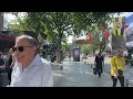 4k 🦊 istanbul walk 2022 bagdat avenue and goztepe park walking tour