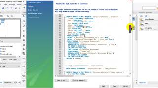 5 ModelToSQL using forward engineer