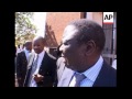 WRAP Opposition MDC Sec Gen Biti arrives at court, Tsvangirai s'bite