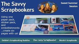 The Savvy Scrabookers take on Creative Memories "Sweet Summer" Collection