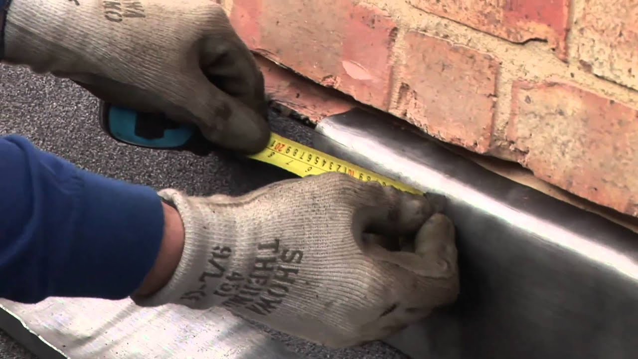 How To Install Roof Flashing - YouTube