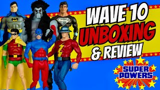 McFarlane Toys Super Powers Wave 10 | UNBOXING & REVIEW!