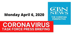 April 6, 2020: President Trump and members of the Coronavirus Task Force hold a press briefing